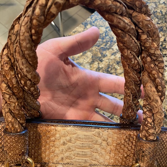 Prada Python Skin Satchel - Picture 9 of 15